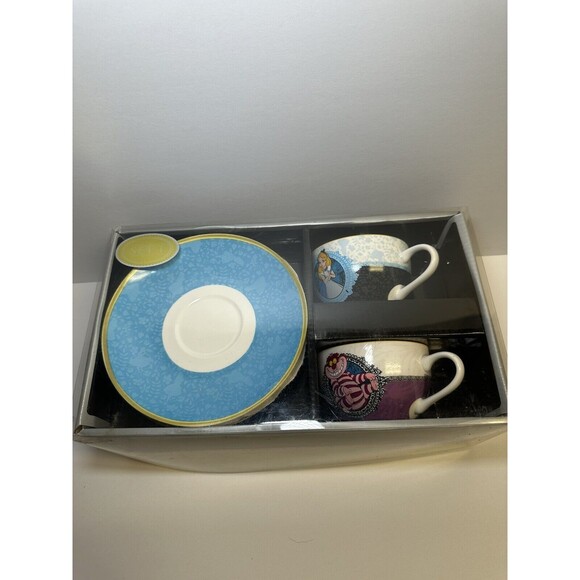 Disney Alice In Wonderland Tea Cup Set Discontinued‎ NEW